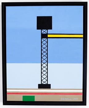 KG Nilson, oil on canvas, signed KG Nilson and dated 2013.