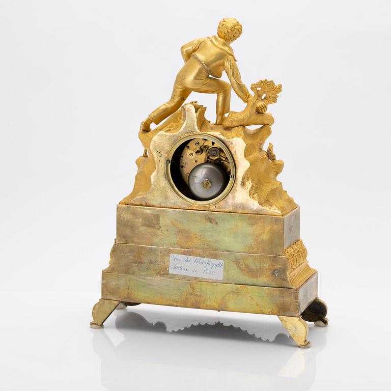 Bordspendyl, empire, Frankrike, 1800-talets första hälft.