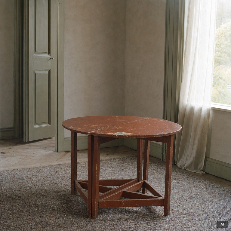 Moon tables, a pair, 19th century.