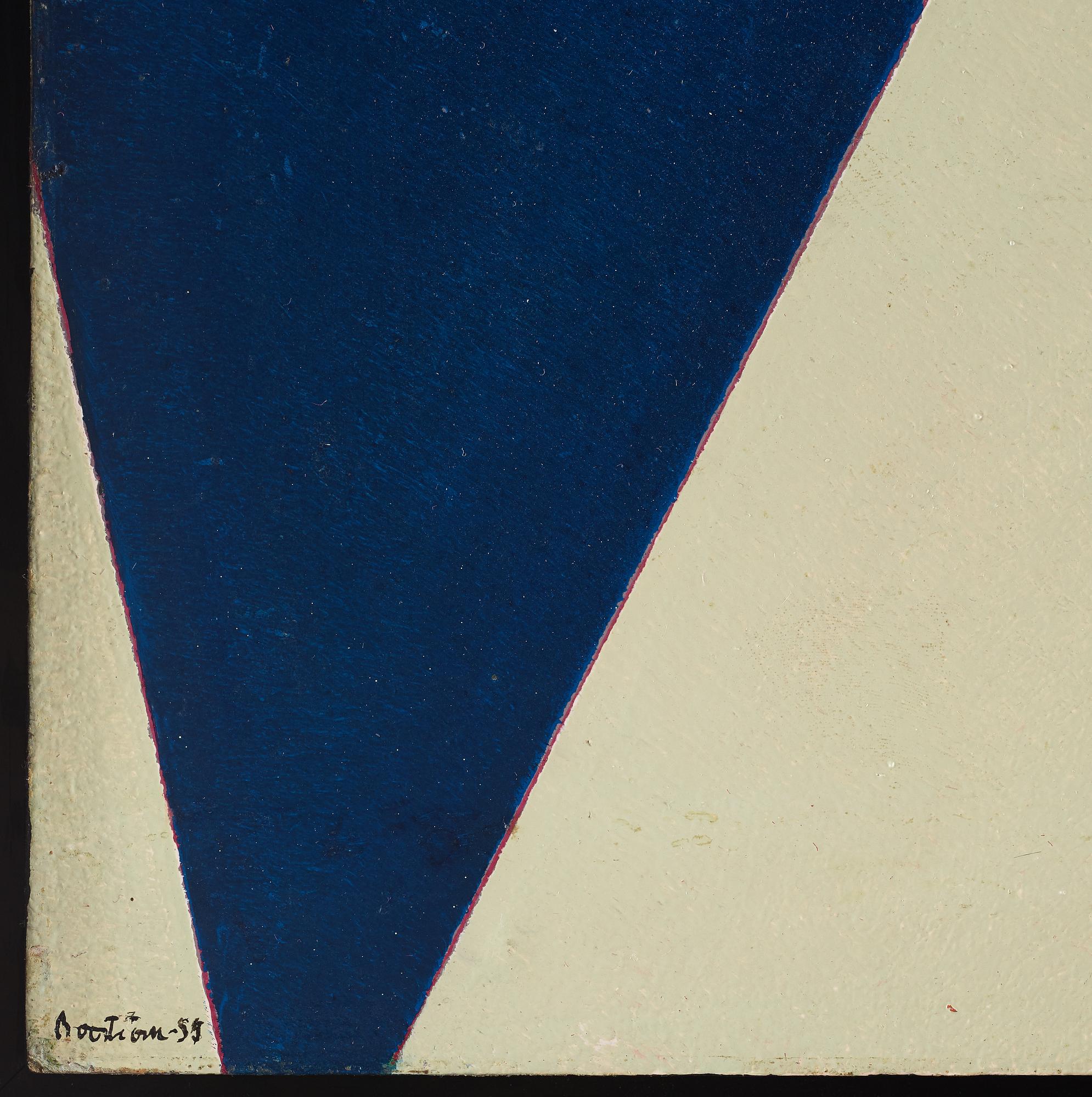HARRY BOOSTRÖM, oil on panel, signed Booström, dated -55.