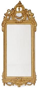 982. A Swedish Transition mirror, Stockholm 1770's.