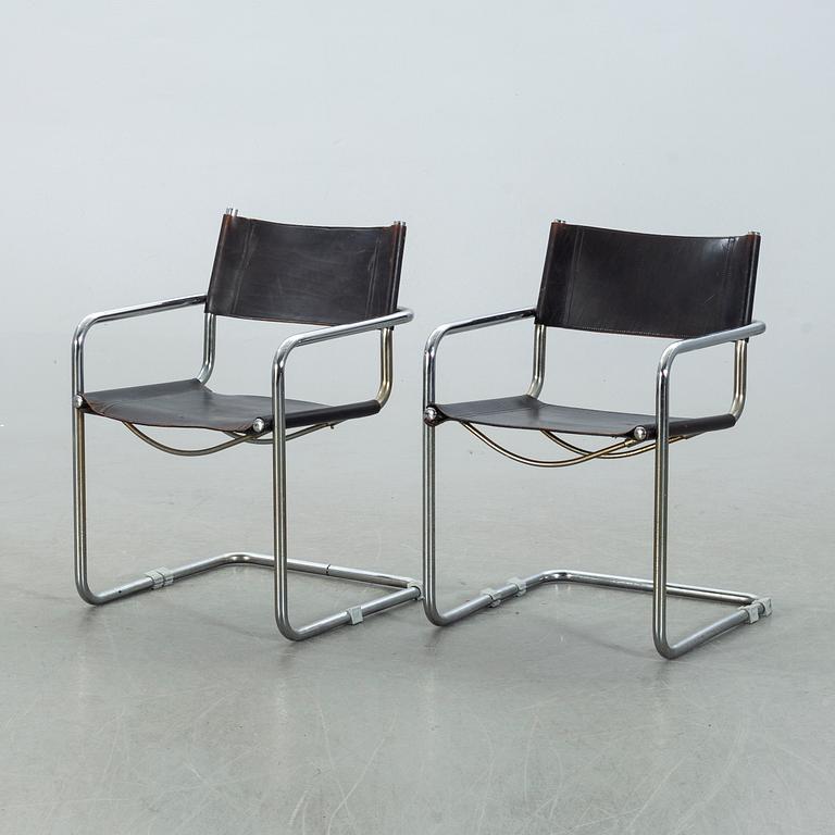 A PAIR OF CHAIRS, second half of 20th century.