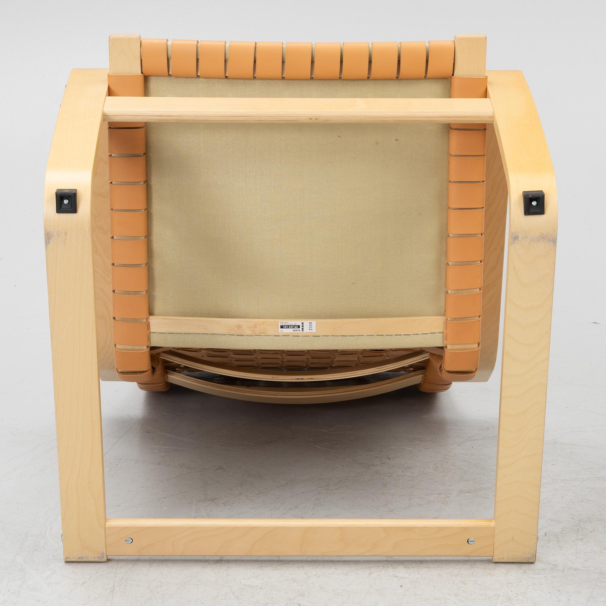 Noboru Nakamura, a pair of 'Poäng' armchairs, IKEA, Sweden.