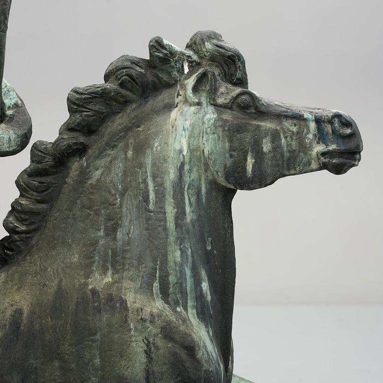 Stig Blomberg, Kungens härold (motiv från Hästbrunnen).