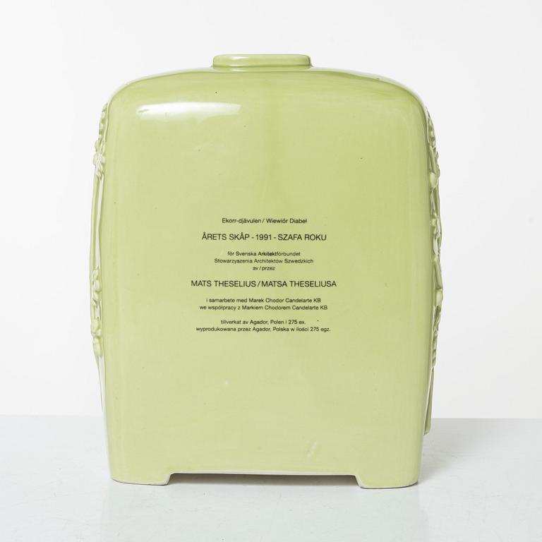 Mats Theselius, vase "The Squirrel Devil / Wiewiór Diabel", Agador, Poland 1991.