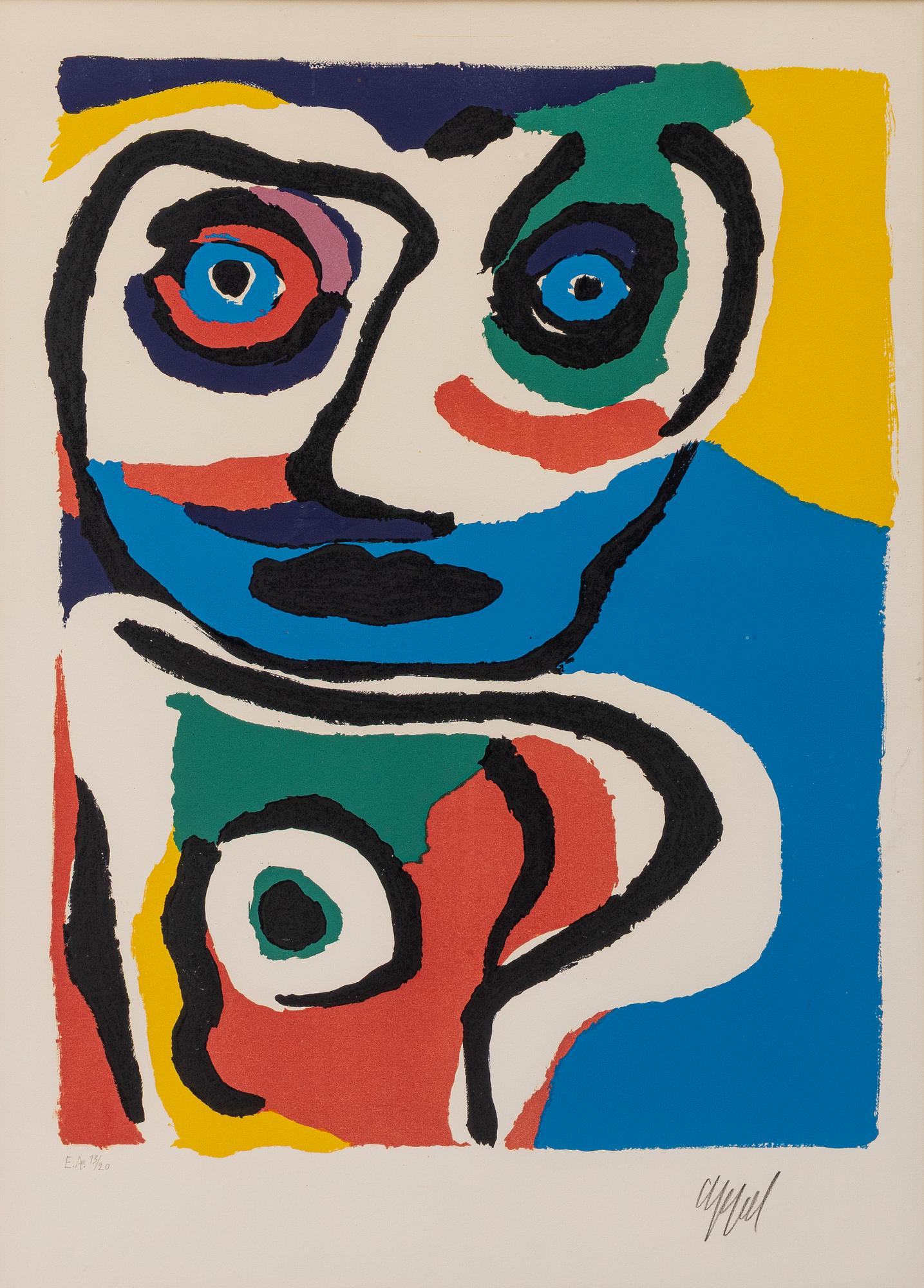 Karel Appel, Utan titel.