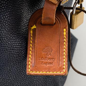 A weekend bag by Mulberry.
