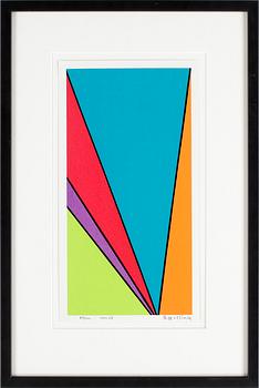 Olle Baertling · OLLE BAERTLING, färgserigrafi, signerad och daterad 1959 - 68, numrerande 85/300.