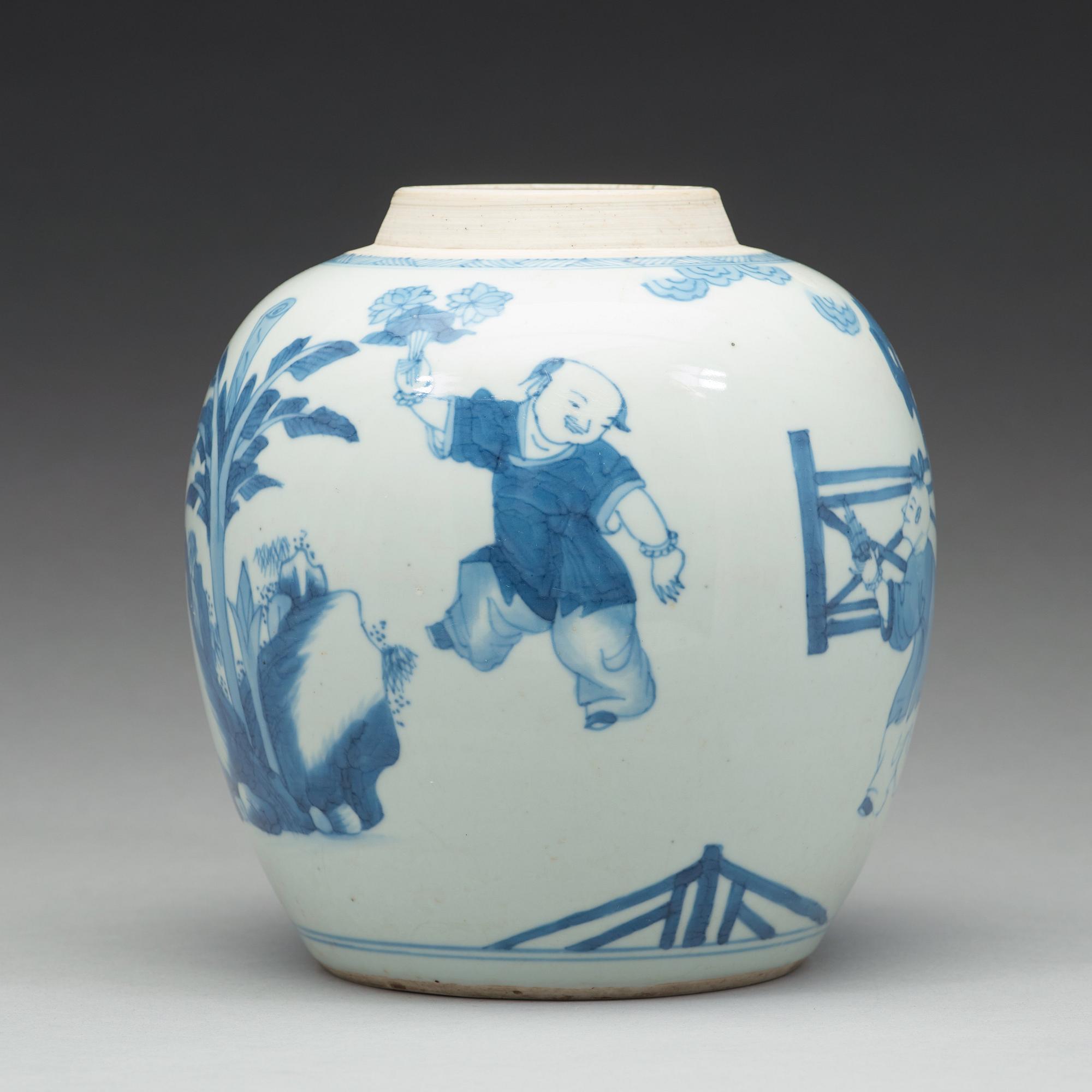 BOJAN, porslin. Qingdynastin, Kangxi (1662-1722).