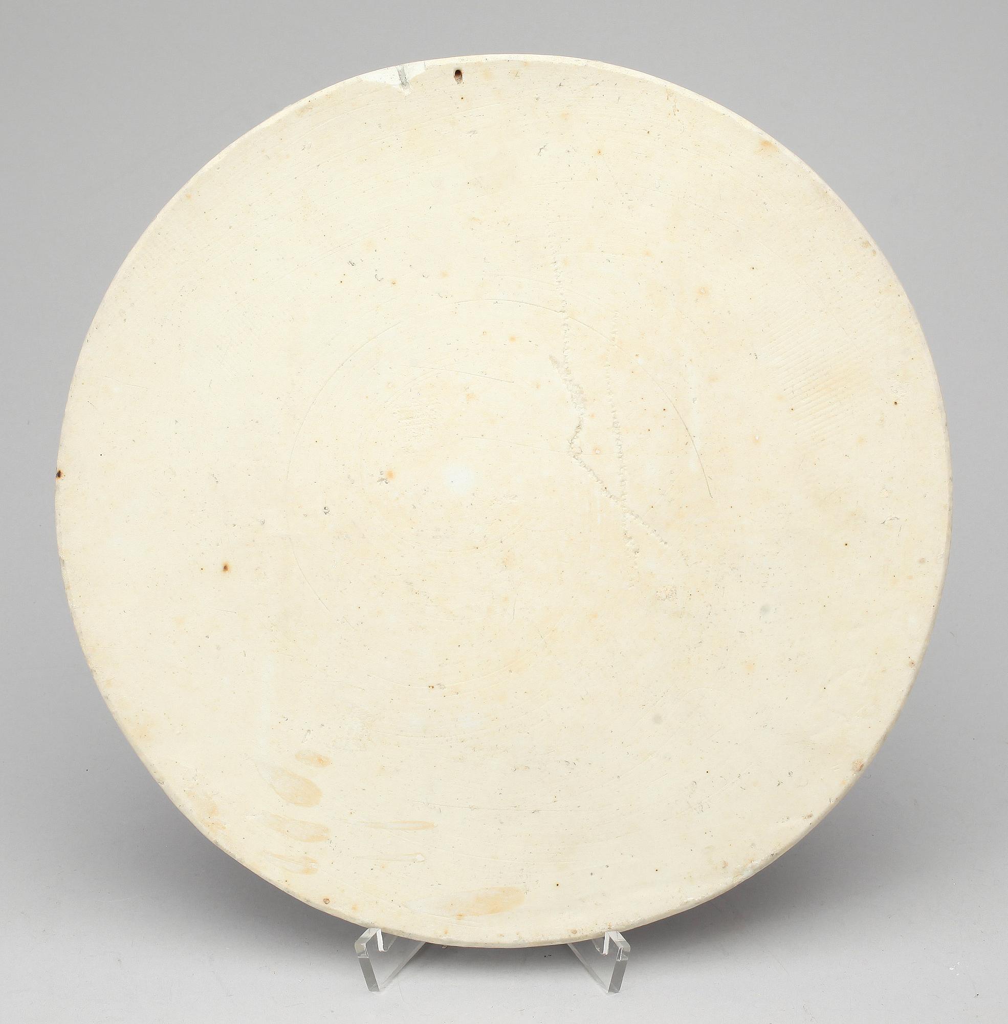 PLAKETT, porslin. Japan, Meiji (1868-1912).