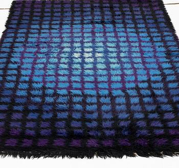 Verner Panton, a carpet, "Finlandia", machine made knotted pile, Unika Vaev, Denmark, ca 227 x 113 cm.