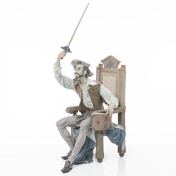 Lladró, figurine, "I am Don Quixote", Lladró, Spain.