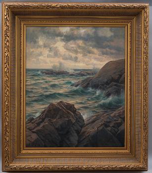 Berndt Lindholm, KVÄLL VID KUSTEN.