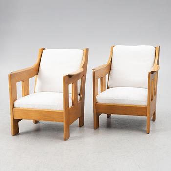 Carl Westman, attributed to, armchairs, a pair, Sweden, early 20th century.