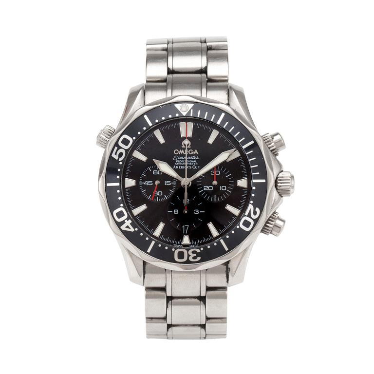 OMEGA, Seamaster, America's Cup, Chronometer, chronograph, wristwatch, 41,5 mm,