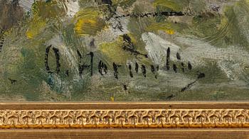 Olof Hermelin, "Regnig dag på Långängen" (på våren).