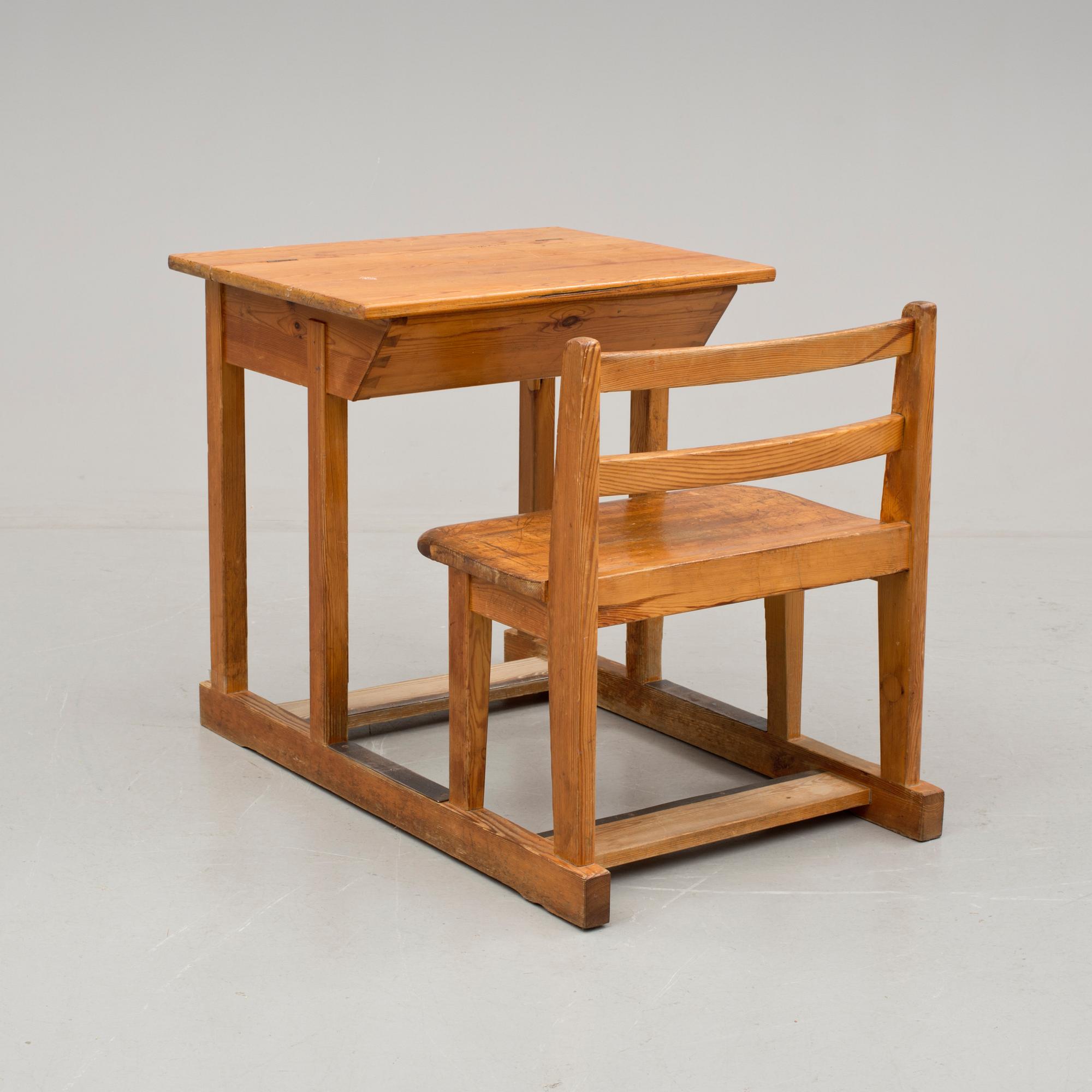 SKOLBÄNK, Tranås skolmöbler, 1952.