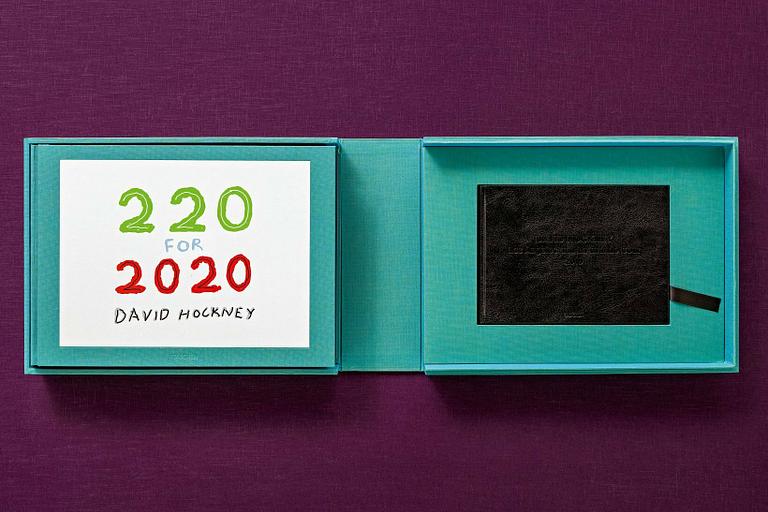 David Hockney, book "220 for 2020" - A Year in Normandy with David Hockney.