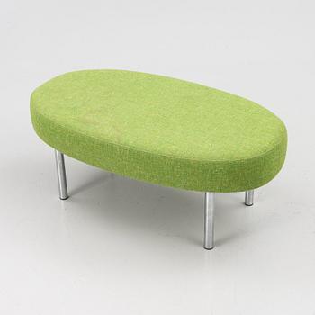 Karim Rashid, an 'Orgy' sofa with stool, from Offecct.