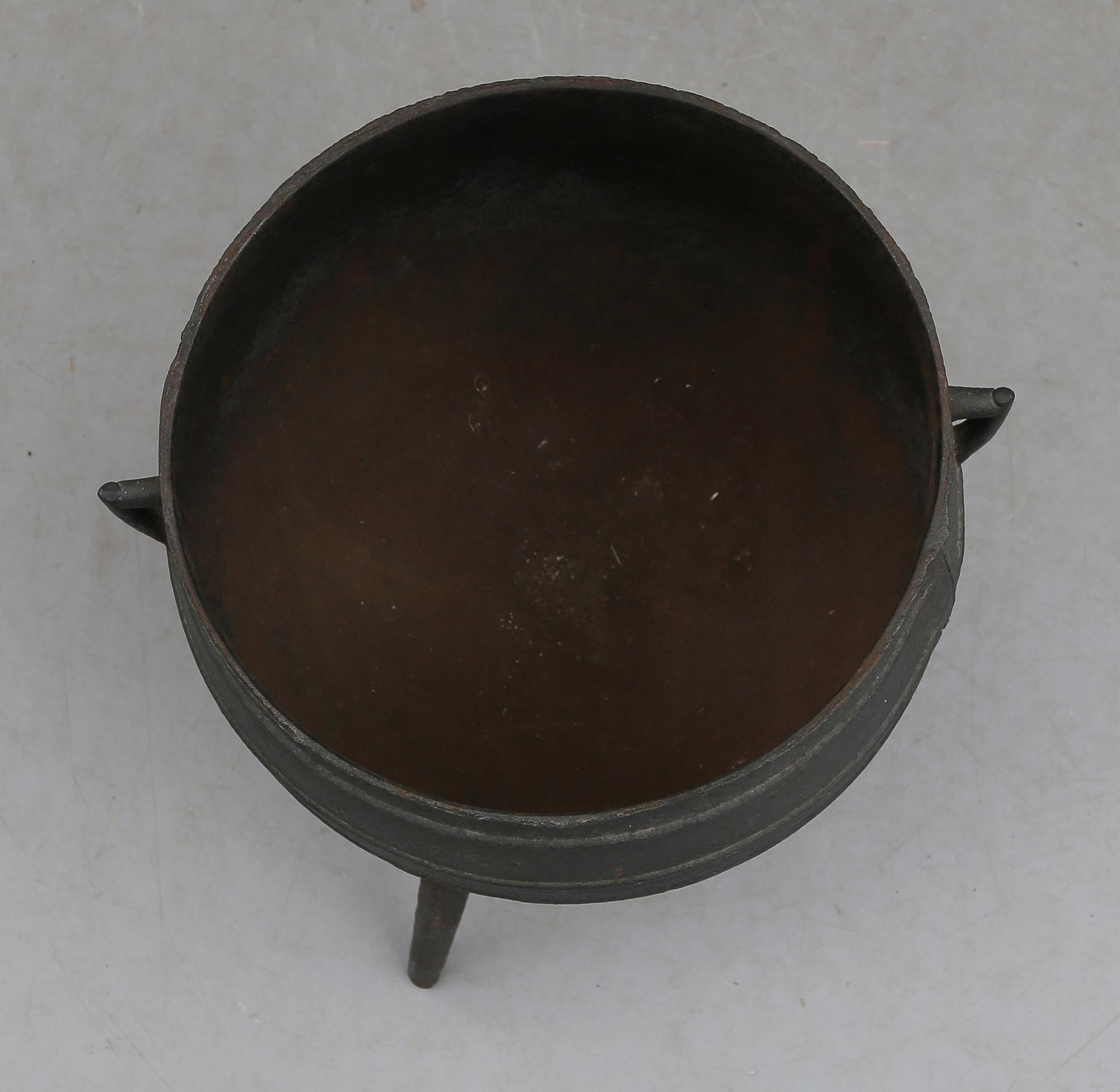 GRYTA, gjutjärn, Arboga, 1800-tal.