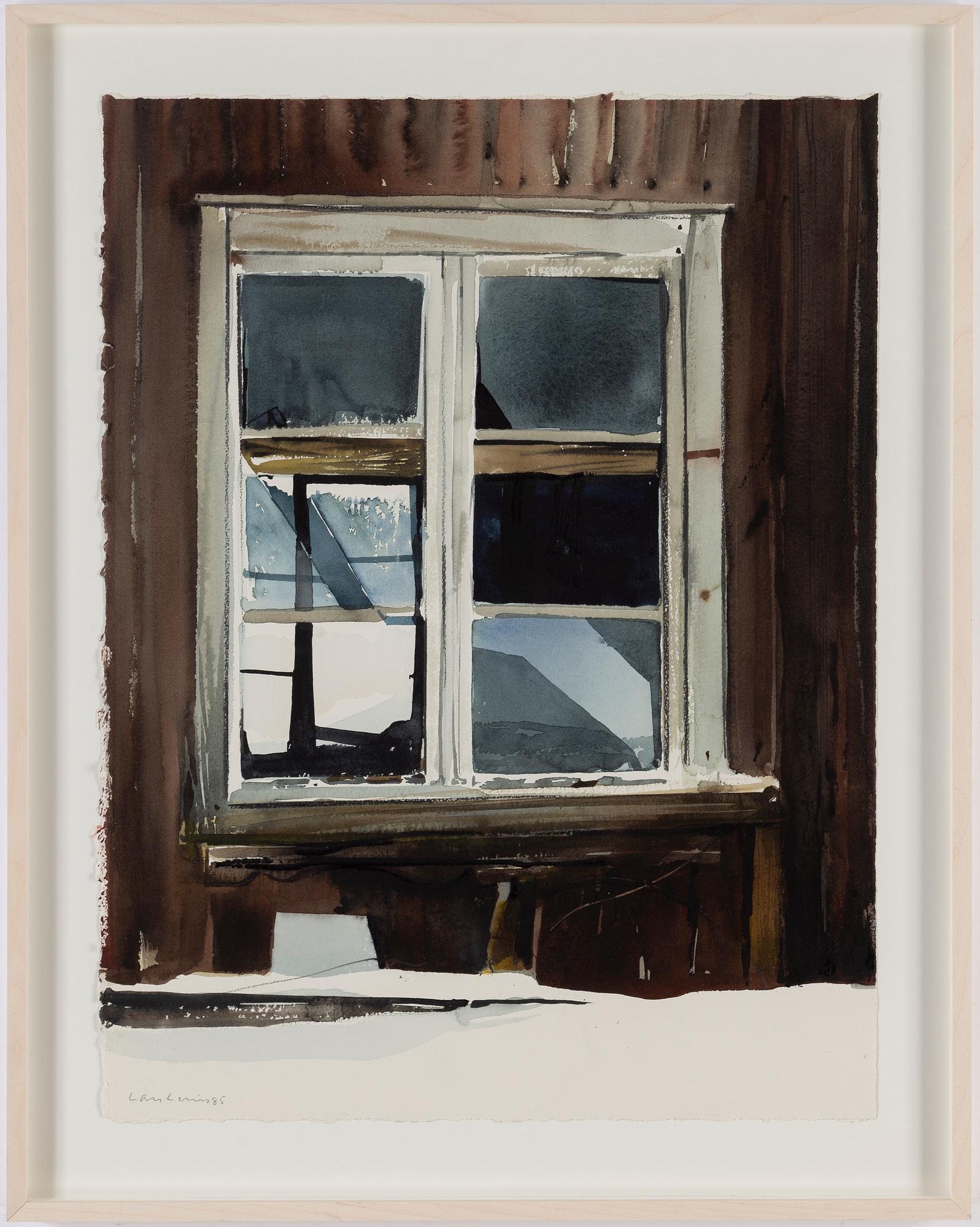 LARS LERIN, watercolour, signed and dated -85.