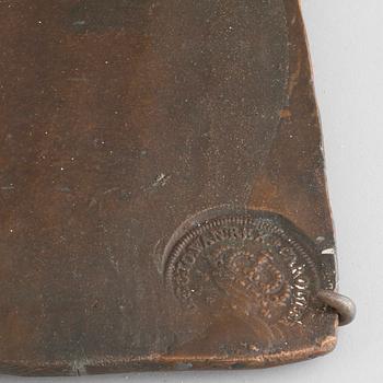 KOPIA AV PLÅTMYNT, 8 daler silvermynt, 1900-tal.