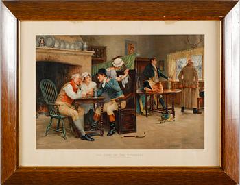 John Arthur Lomax · JOHN ARTHUR LOMAX, lithografiskt tryck, sekelskiftet 1900.