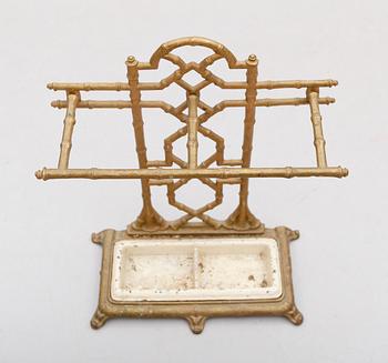 PARAPLYSTÄLL, gjutjärn, 1800-talets början.