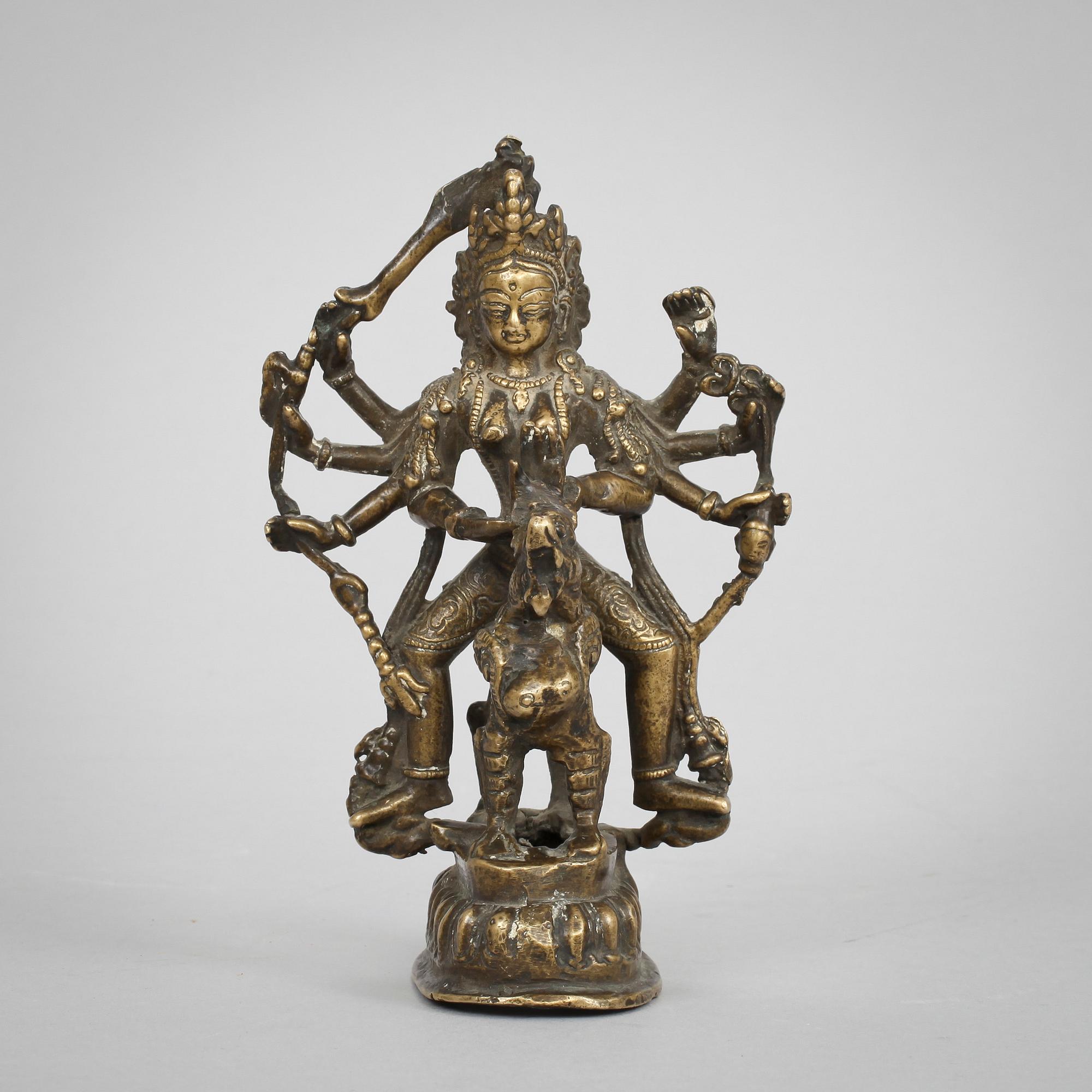 FIGURIN, brons, Tibet, 1800-tal.