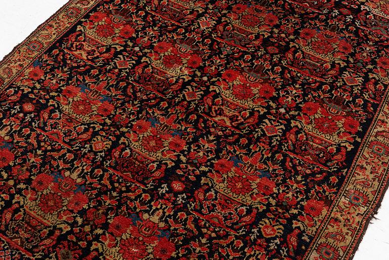 A Senneh carpet, West Persia, c. 187 x 125 cm.