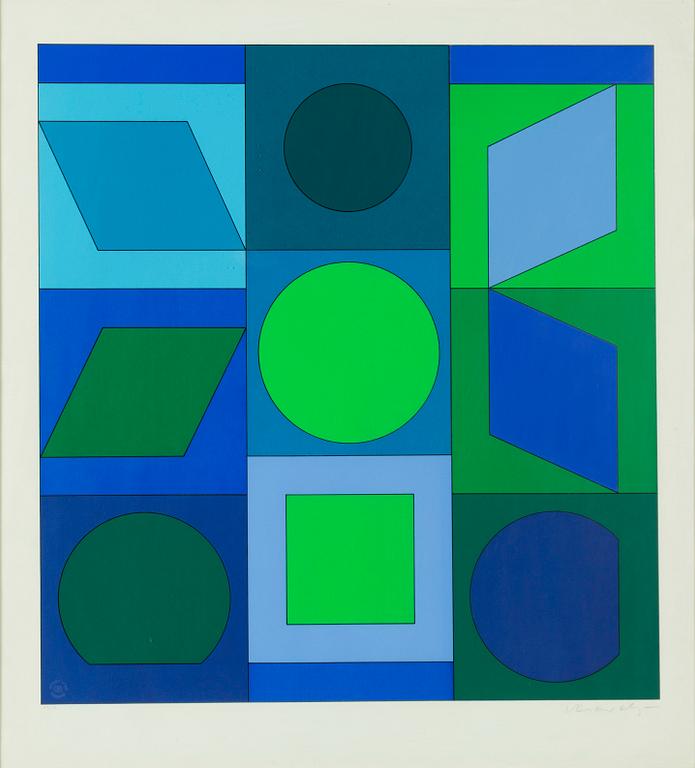 Victor Vasarely, "Alphabet".