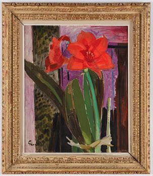 Isaac Grünewald, Still Life with Amaryllis.