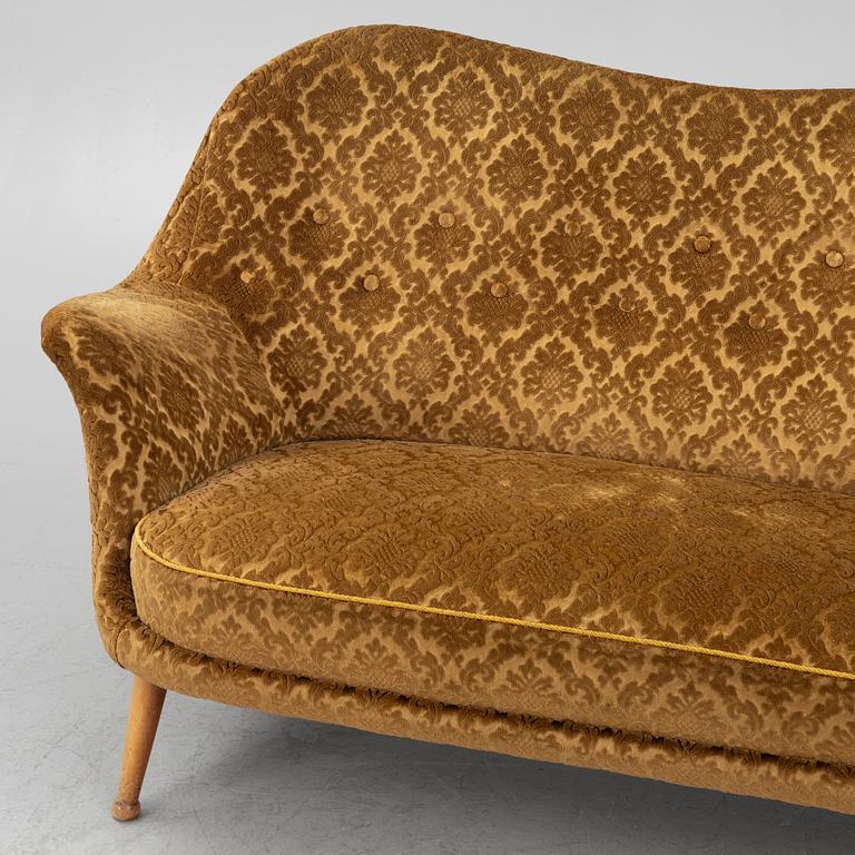 Arne Norell, soffa och fåtölj, "Divina", Westbergs möbler AB, 1960-tal.