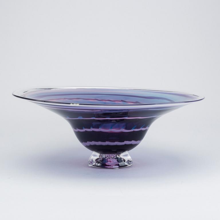 A LINDSHAMMAR BOWL not signed.