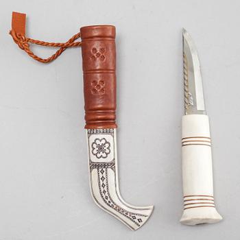 INGVAR SVONNI, kniv, signerad J Svonni.