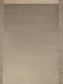 Målning, signerad Mio Goseki (1885-1946). Japan, 1900-tal. .