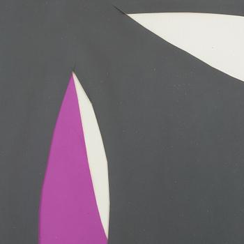 RICHARD MORTENSEN, collage, signerad och daterad 6- V-91.