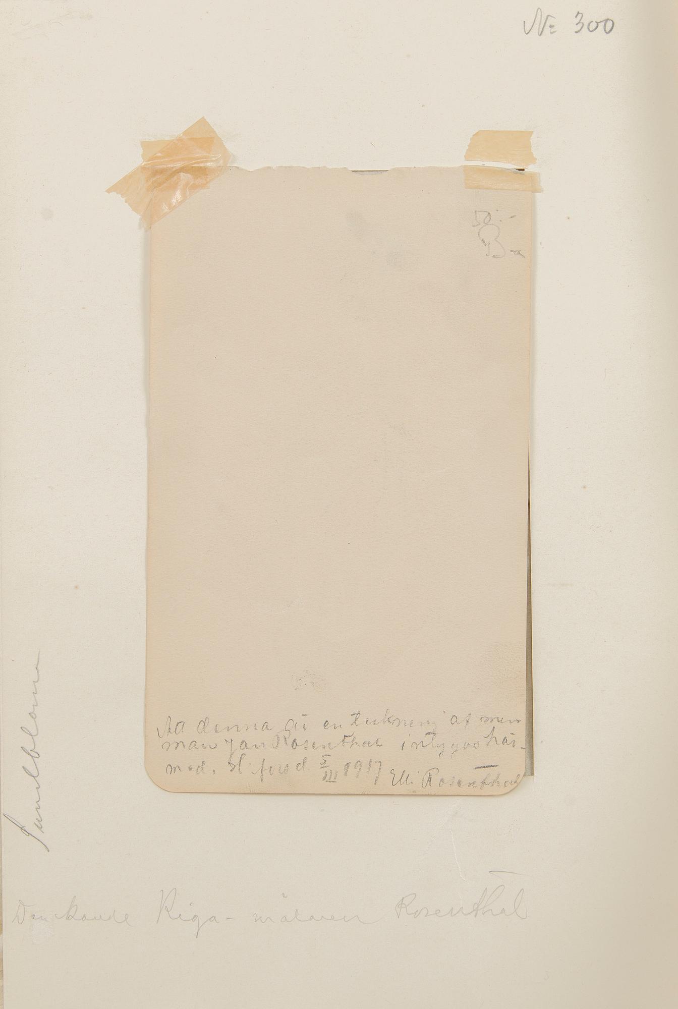 Janis Rozenthal, Nakenstudie.