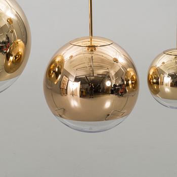 TAKLAMPOR, 3 st, "Mirror Ball", Tom Dixon, 2000-tal,