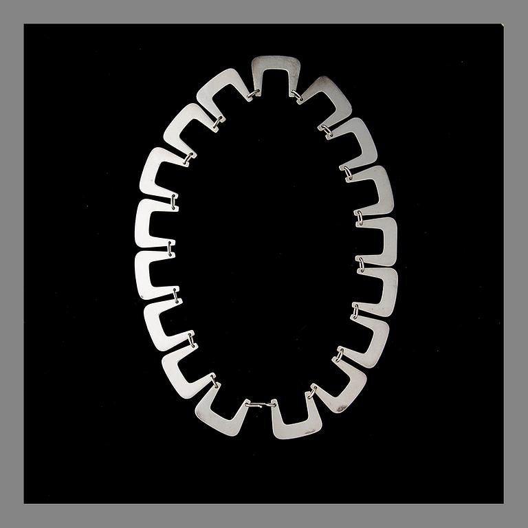 BÖRJE RAJALIN, COLLIER. silver. Kaunis Koru / Kalevala Koru 1961.