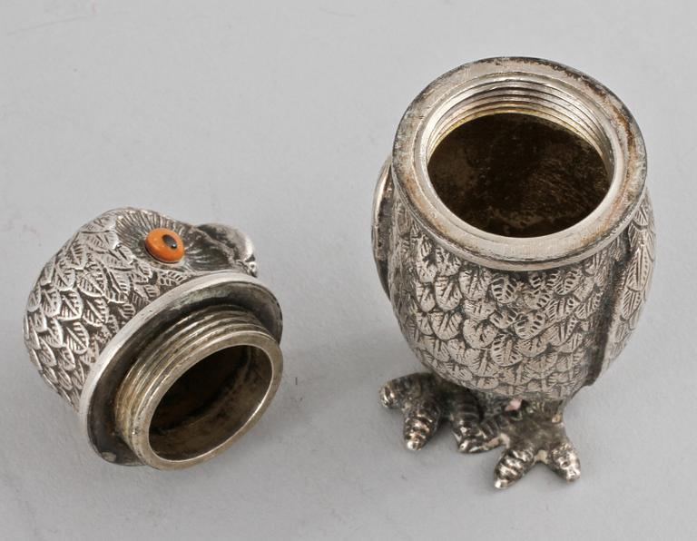 PEPPARKAR, silver, Sverige, 1922, vikt ca 150 gram.