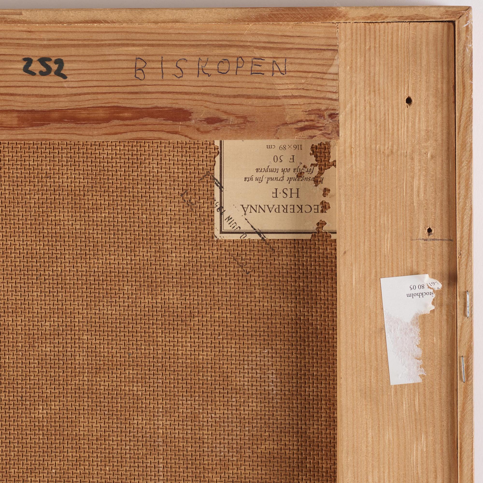 Erik Chambert, ”Composition no 1/Biskopen”.