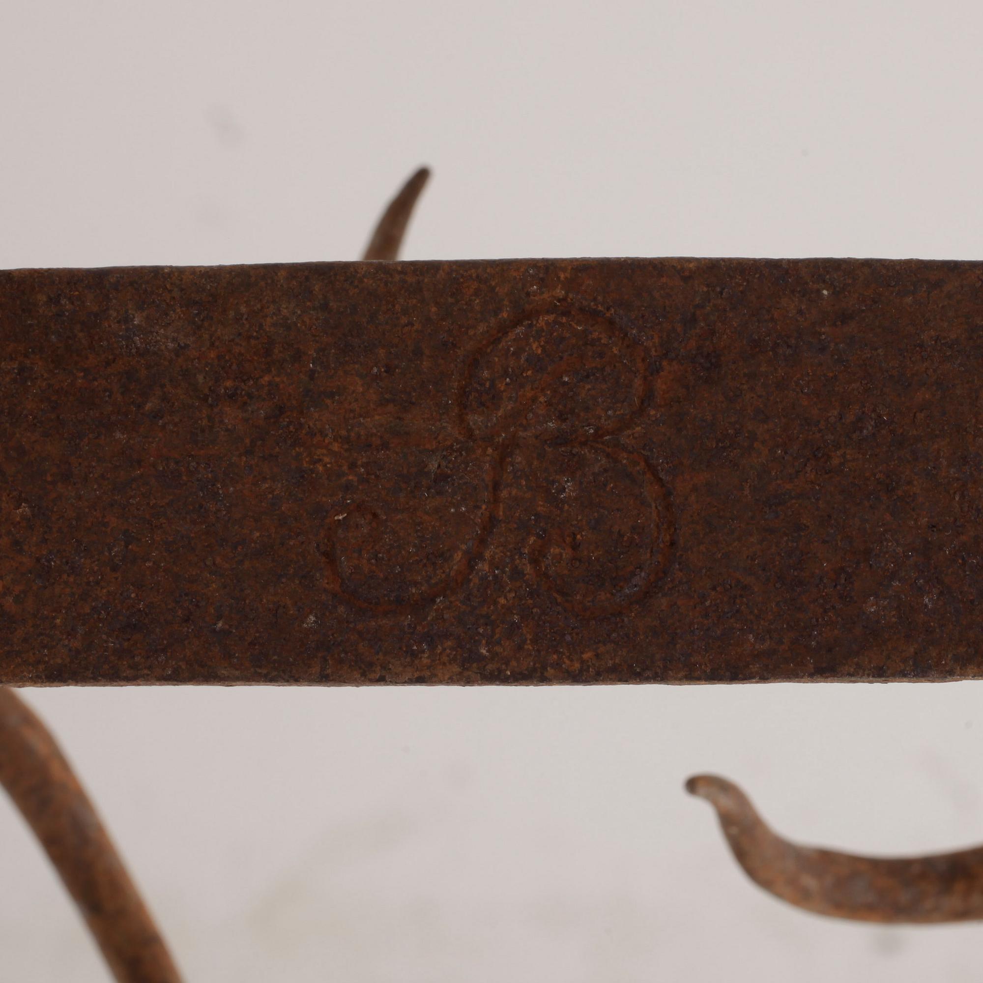 KÖTTKROK, smidesjärn, 1800-tal.