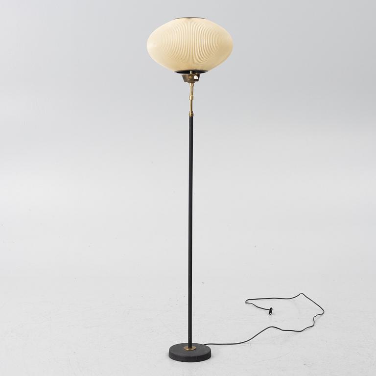 A floor lamp, 1950s.