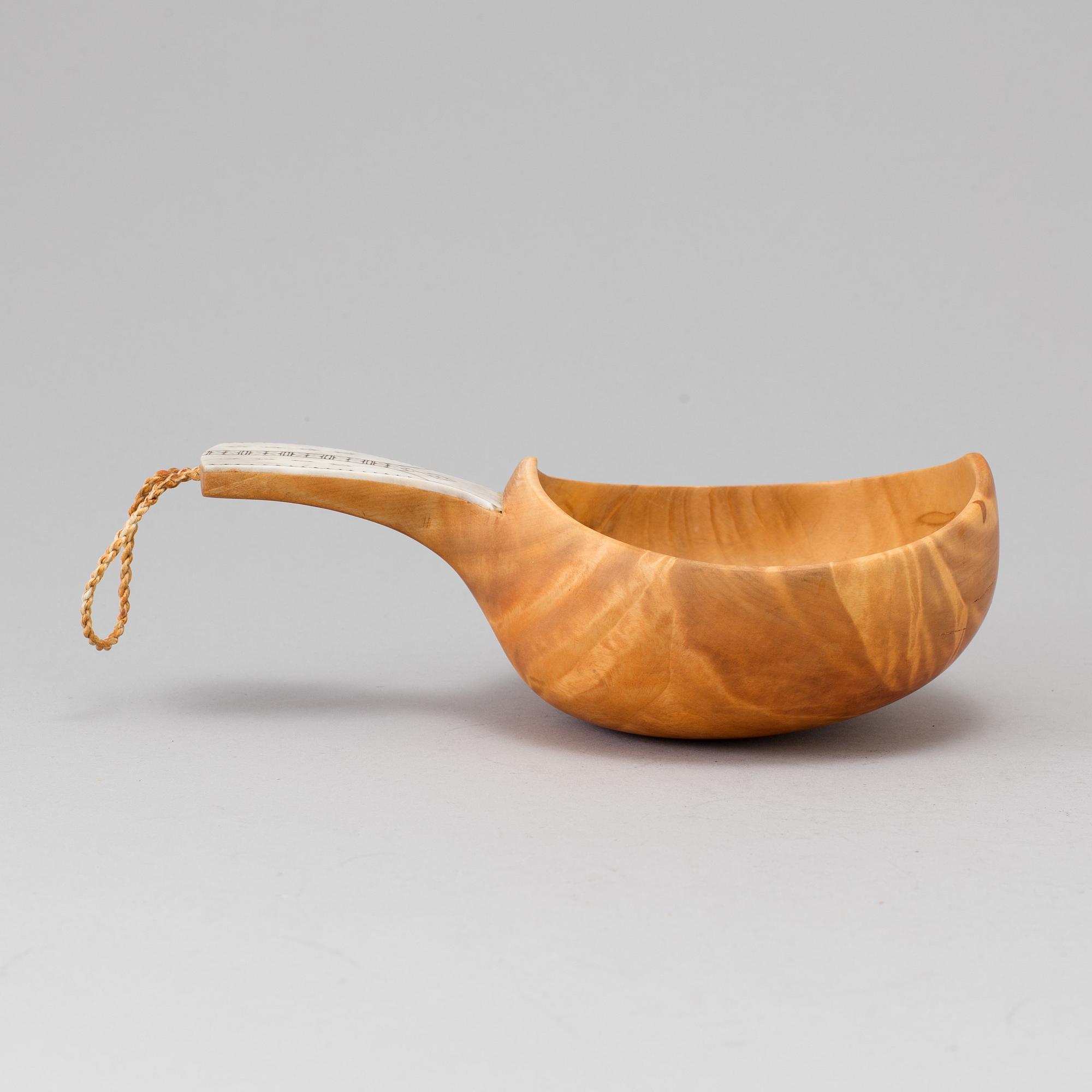 A "kåsa" by Erland Hedman, Jokkmokk.