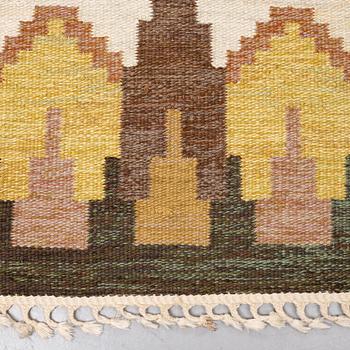 Judith Johansson, matto, "Björkhult", flat weave, ca 362,5-365 x 238-240,5 cm, signed JJ.