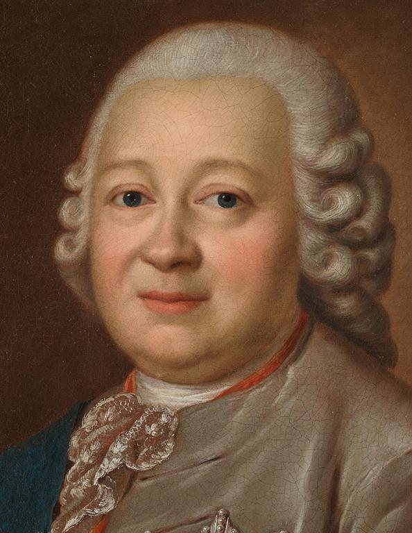 Fyodor Stepanovich Rokotov, “Portrait of Count Nikita Ivanovich Panin".