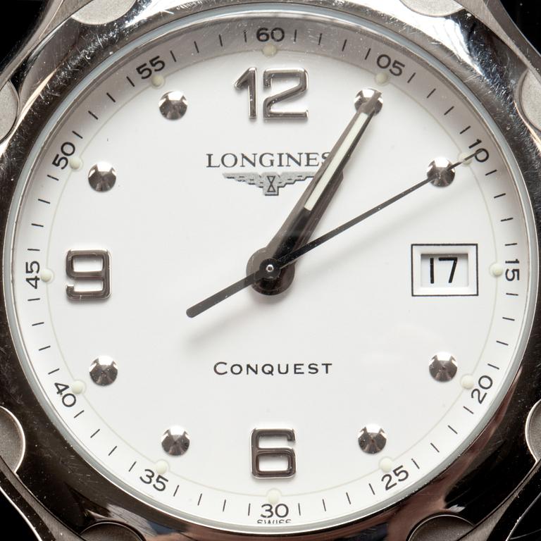 ARMBANDSUR, Longines Conquest. Stål.