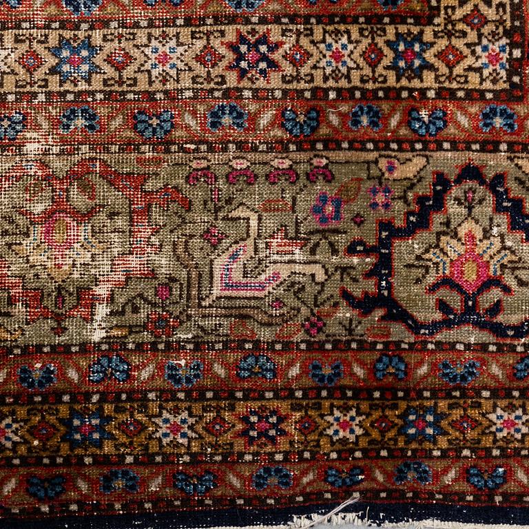 A CARPET, Antique West persian, ca 356,5  x 303,5 cm.