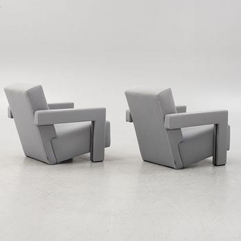 Gerrit Rietveld, fåtöljer ett par, "Utrecht", Cassina.